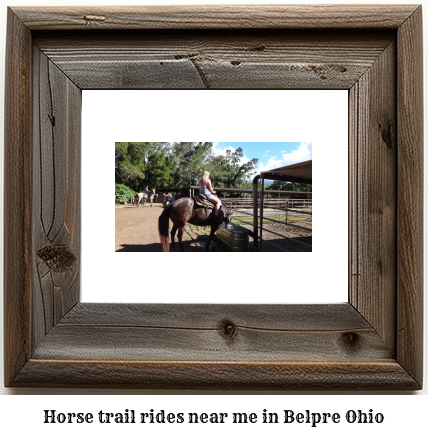 horse trail rides near me in Belpre, Ohio